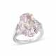GRAFF LIGHT PINK DIAMOND AND DIAMOND RING - photo 1