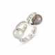 GRIMA CULTURED PEARL AND DIAMOND RING - фото 1