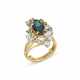 GRIMA BLACK OPAL, DIAMOND AND COLOURED DIAMOND RING - Foto 1