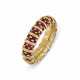 JEAN SCHLUMBERGER FOR TIFFANY & CO ENAMEL 'DOT LOSANGE' BANGLE BRACELET - фото 1