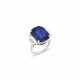 GARRARD SAPPHIRE AND DIAMOND RING - photo 1