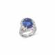 SAPPHIRE AND DIAMOND RING - Foto 1
