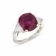 ASPREY & GARRARD RUBY AND DIAMOND RING - photo 1