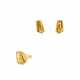Lapponia. Citrin-Set: Ring and Ear Stud - фото 1