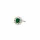 . Emerald-Diamond-Ring - photo 1