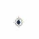 . Sapphire-Diamond-Pendant - фото 1