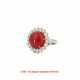 Korall-Diamant-Ring - Foto 1