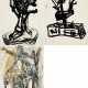 Martin Disler. Mixed Lot of 3 Works on Paper - фото 1