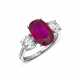 RUBY AND DIAMOND RING - photo 1
