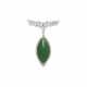 NO RESERVE - JADEITE AND DIAMOND BROOCH/PENDANT - Foto 1