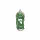 NO RESERVE - JADEITE AND DIAMOND PENDANT - photo 1