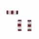 SET OF RUBY AND DIAMOND JEWELLERY - фото 1