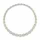 COLOURED DIAMOND AND DIAMOND NECKLACE - photo 1