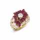 PIAGET DIAMOND AND RUBY RING - photo 1