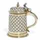 TANKARD DE FEMME ALLEMAND EN VERMEIL - Foto 1