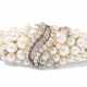 Diamant-Kulturperlen-Bracelet - photo 1