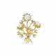 TIFFANY & CO., JEAN SCHLUMBERGER DIAMOND AND GOLD BROOCH - фото 1