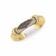 RENÉ BOIVIN SAPPHIRE AND DIAMOND 'COULISSANT' BANGLE - photo 1