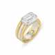 DIAMOND AND GOLD RING - photo 1