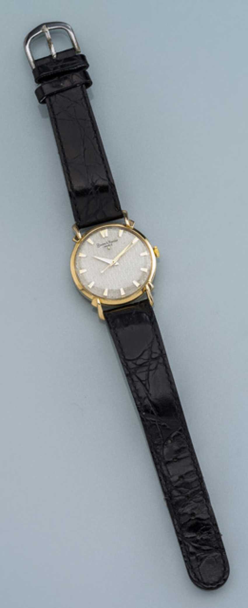 baume mercier 14k gold watch mens