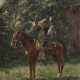 Seiler, Carl. Soldat mit Fernglas zu Pferde - Foto 1