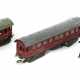 3 Personenwagen Märklin Spur H0, 1x 342.5 J Speise… - Foto 1