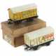 2x Güterwagen Märklin, Spur H0, 1x Bierwagen Gambr… - photo 1