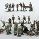 Konvolut Soldaten Lineol, Masse bemalt, Wehrmacht,… - photo 1