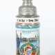 Reservistenkrug Porzellan, 0,5 l, polychrom lithop… - photo 1