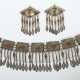 Tekke Stirndiadem und 2x Brustschmuck Turkmenien, … - фото 1