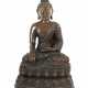 Gautama Buddha wohl China, 19./20. Jh., Bronze pat… - photo 1