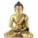 Buddha Shakyiamuni China, 19. Jh., Bronze, feuerve… - photo 1
