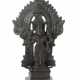 Vishnu Indien, 18./19. Jh., Kupferbronze, geschwär… - Foto 1