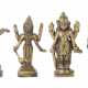 4 Miniaturen Indien, 19. und 20. Jh., Bronze, best… - Foto 1 4 Miniaturen Indien, 19. und 20. Jh., Bronze, best… - Foto 1