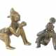 2x Krishna als Kind Indien, 19. Jh., Bronze, beide… - photo 1