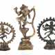 2 Shivas und Ganesha Indien, Mitte 20. Jh., Bronze… - photo 1