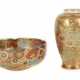 Konvolut Vase und Schale Japan 19. Jh., Meiji-Zeit… - Foto 1