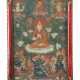 Miniatur mit Lama Tsongkhapa Nepal/Tibet, 19. Jh.,… - фото 1