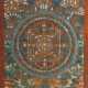 Mandala Thangka Kalachakra Nepal, Mitte 20. Jh., z… - photo 1