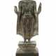 Stehender Buddha Thailand, 20. Jh., Bronze, auf Ho… - photo 1