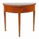 Biedermeier-Konsoltisch 2. Viertel 19. Jh., Kirsch… - Foto 1
