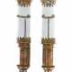 Paar Zug-/Wandlampen Great Nothern Railway, 1846-1… - Foto 1