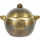 Jugendstil-Bowle WMF, Geislingen, dat. 1912, runde… - Foto 1