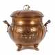 Jugendstil-Bowle Anfang 20. Jh., Messing verkupfer… - photo 1