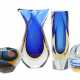 4 variierende Glasvasen 3x Murano, Italien und 1x … - photo 1