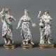 5 Porzellanfiguren ''Die Allegorien der Kunst'' Wo… - photo 1