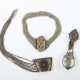 Trachtenschmuck und Fläschchen Um 1890, best. aus … - фото 1