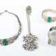 Konvolut Silberschmuck modern, best. aus 2 Ketten … - photo 1