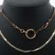 Goldkette und Uhrenkette modern, 1 Kette Gelbgold… - фото 1