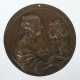 Medaille Frankreich, 1638, Bronze, averse Anna von… - фото 1